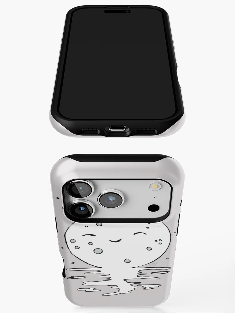 Thumbnail 3 of 4, iPhone Case, Happy Moon Rise designed and sold by Rafiwashere.