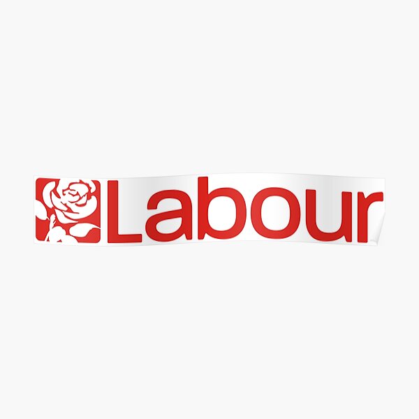 Labour Party Logo Poster