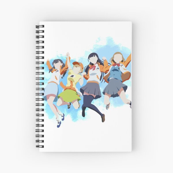 sora yori mo tooi basho Spiral Notebook for Sale by chickenmaid