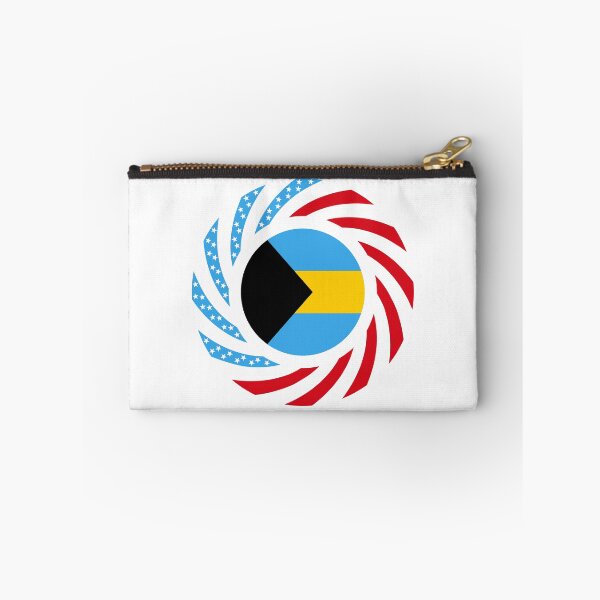Item preview, Bahamian American Multinational Patriot Flag Series designed and sold by Carbon-Fibre Media.