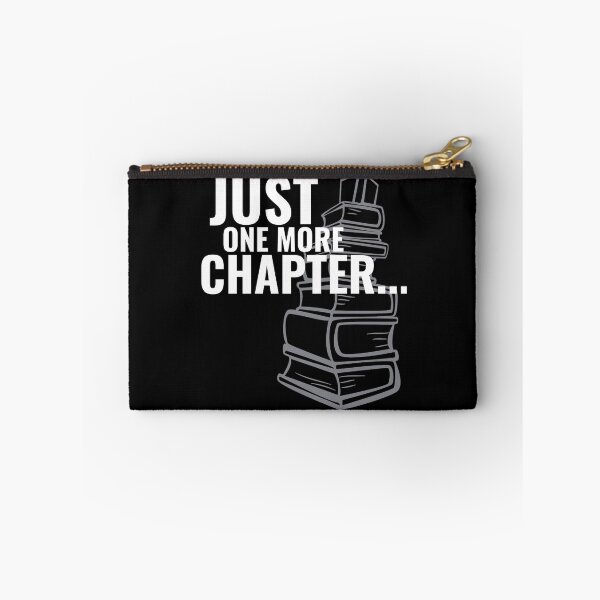 Item preview, Just one more Chapter - Book Lover design x designed and sold by MandWthings.