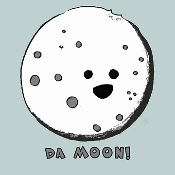 Artwork thumbnail, Da Moon!! by Rafiwashere