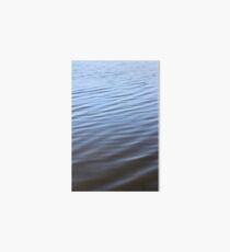 Calm blue seas ombre deep blue Art Board