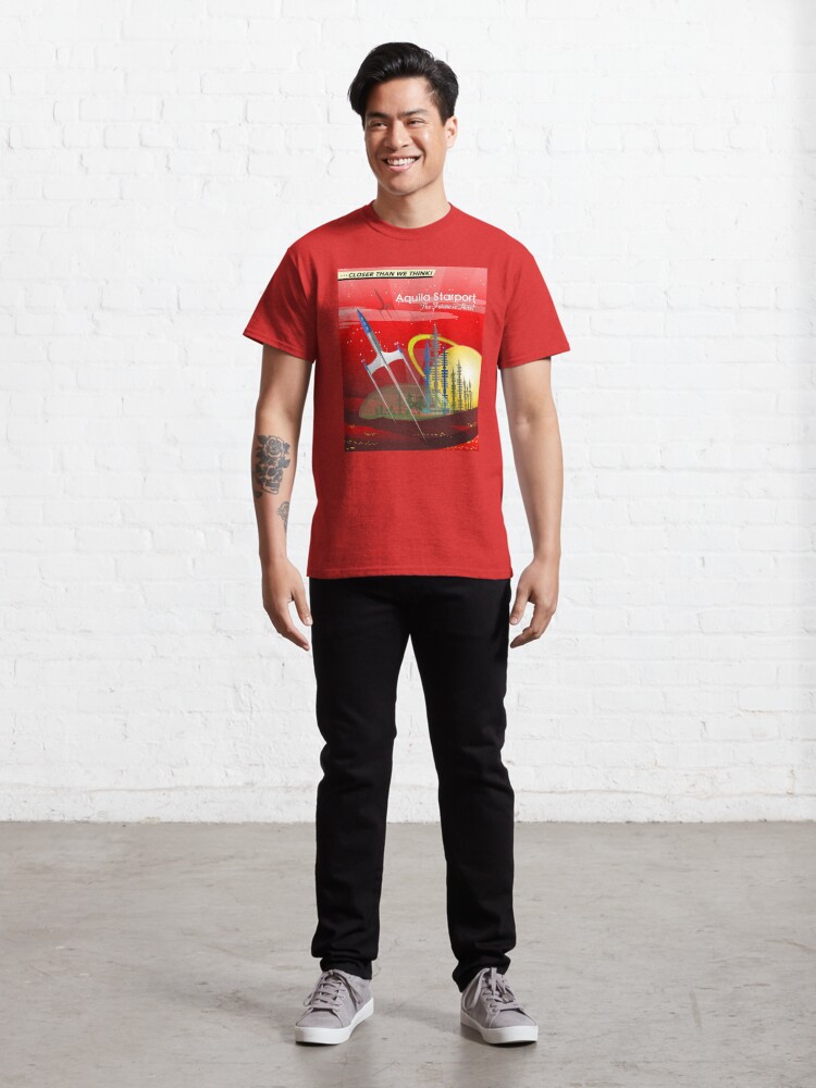 Alternate view of Mars Colony - Red Eye Classic T-Shirt