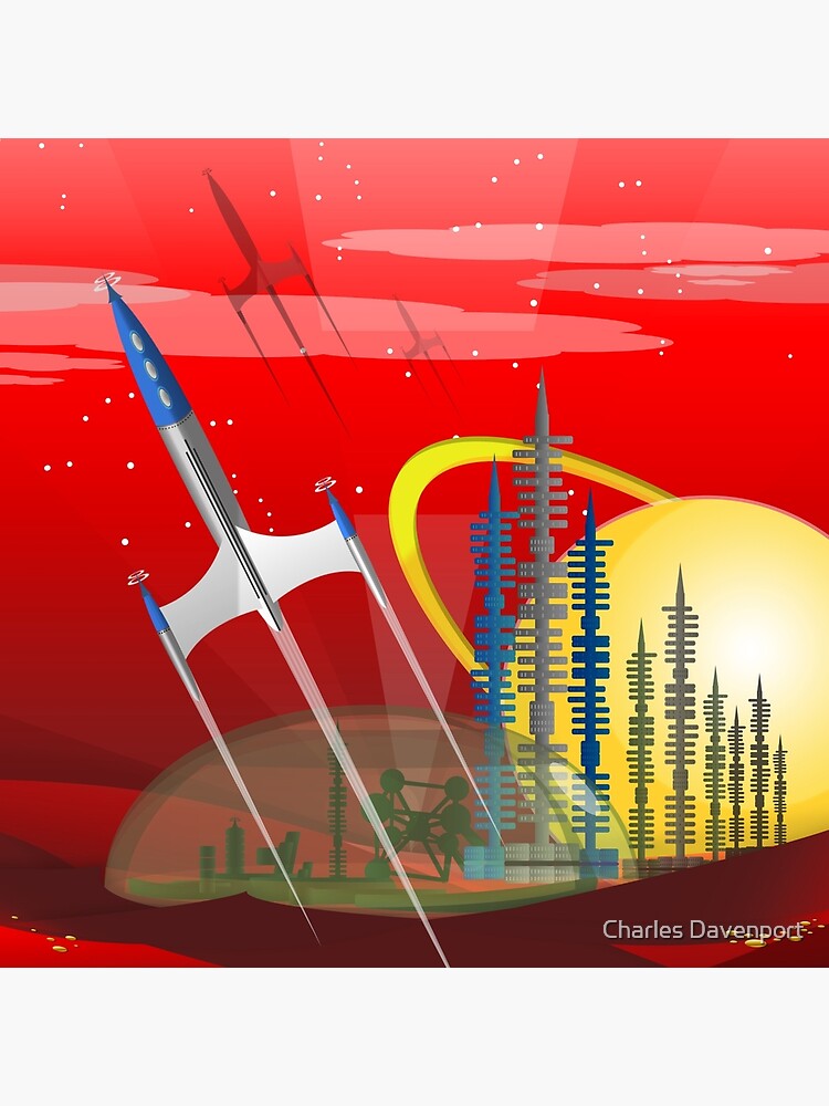 Mars Colony - Red Eye by cdavenport4