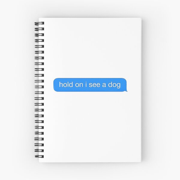 Aperçu de l'œuvre Attends je vois un chien créée et vendue par Sticker Central.