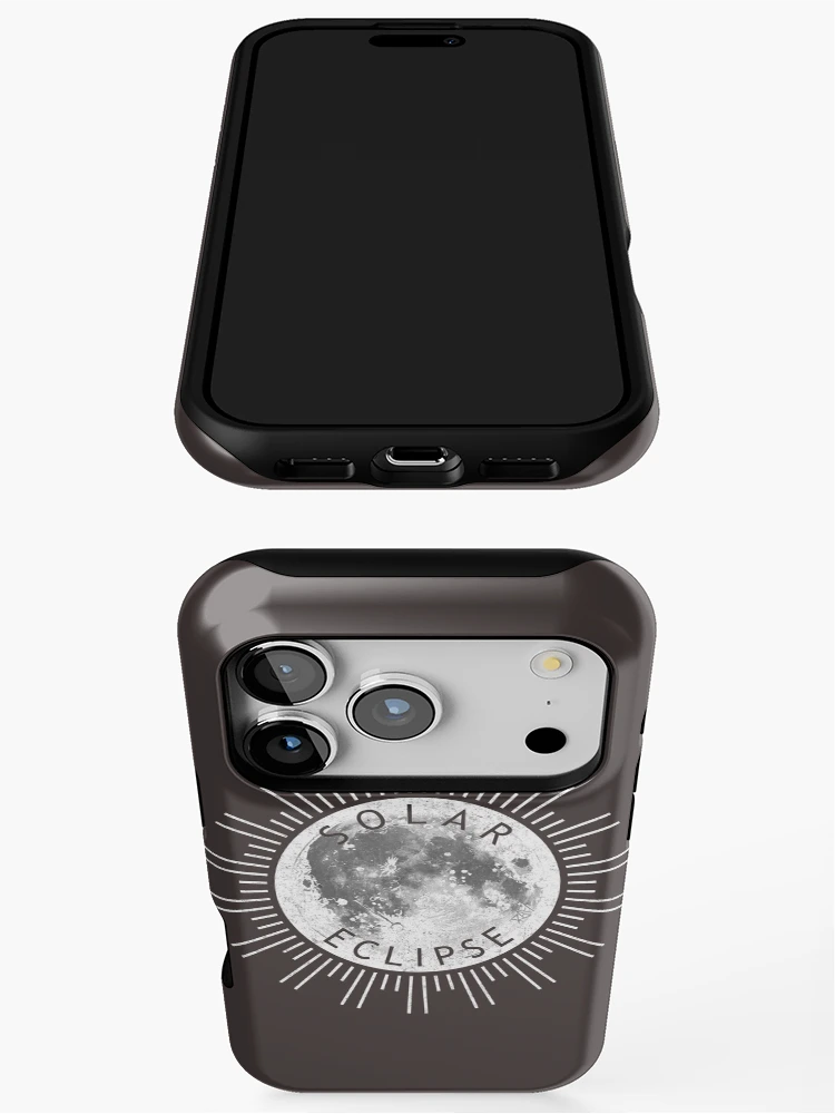 Thumbnail 3 of 4, iPhone Case, Solar Eclipse  designed and sold by Rafiwashere.