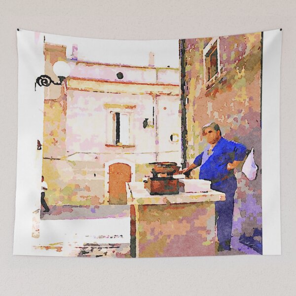 Item preview, Vulture: fish vendor designed and sold by Giuseppe Cocco.