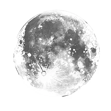Artwork thumbnail, The Moon by Rafiwashere