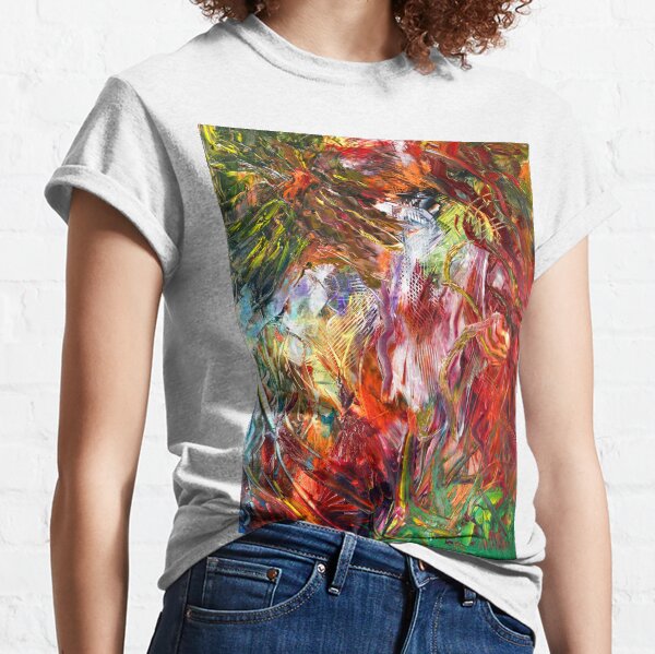 The Deep - Vibrant, Visceral Abstract Art Classic T-Shirt
