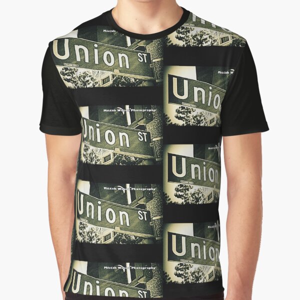 Union Street, Pasadena, California by Mistah Wilson Graphic T-Shirt