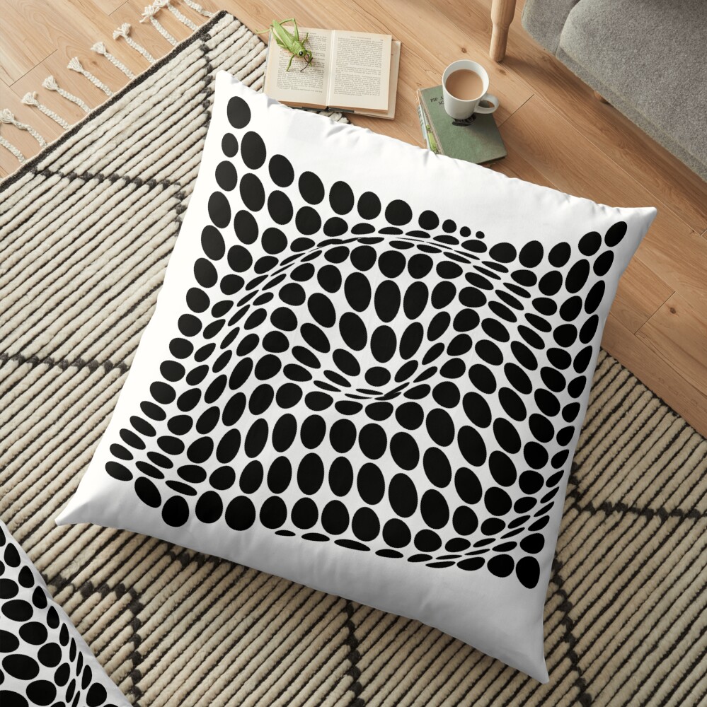 COME INSIDE (BLACK) Cojines de suelo