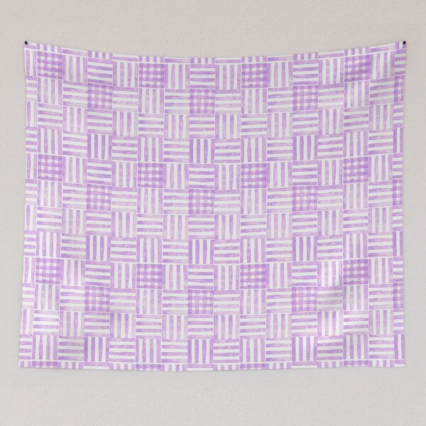 Item preview, Printed Squares and Stripes 2 designed and sold by Rebekah Melville.
