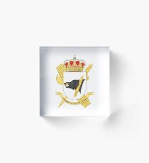 Coat of Arms of Civil Guard of Spain Rural Action Unit Acrylic Block
