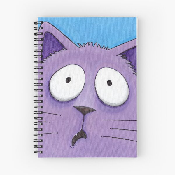 Item preview, Scaredy Cat! - Funny Cat Art designed and sold by LisaMarieArt & Illustration.