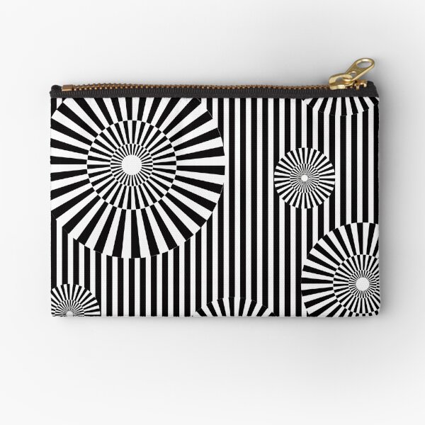 MOVING CIRCLES (BLACK) Bolsos de mano
