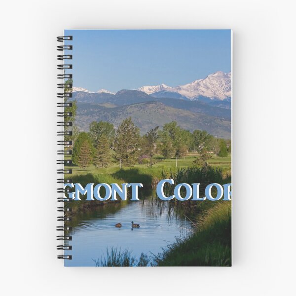 Item preview, Longmont Colorado Twin Peaks View Poster designed and sold by Bo Insogna.