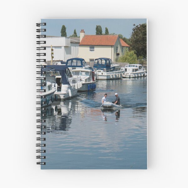 Item preview, Boats on the River at Beccles, Suffolk designed and sold by SMartin.