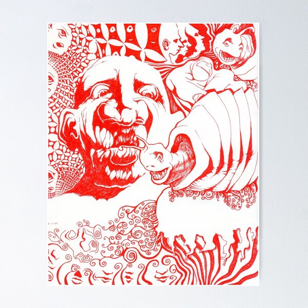 Red Chaos & Order Poster
