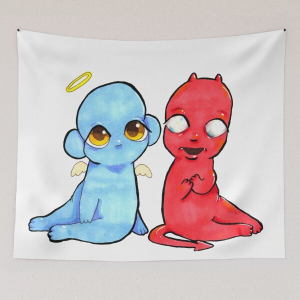 Item preview, good n bad designed and sold by Mizedshion.