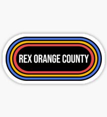 rex orange county Sticker