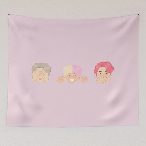 Item preview, MUSIC BTS - maknae line idol era / three wise monkeys designed and sold by hslim.