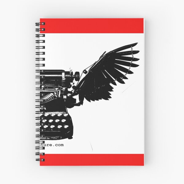 Item preview, B&W Winged Corona Typewriter designed and sold by octotypewriter.