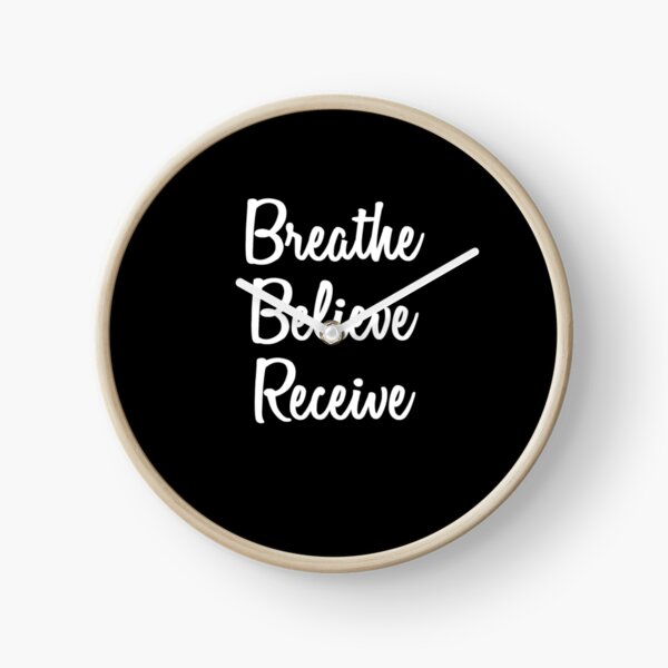 Item preview, Breathe Believe Receive V5 designed and sold by TeeTimeGuys.