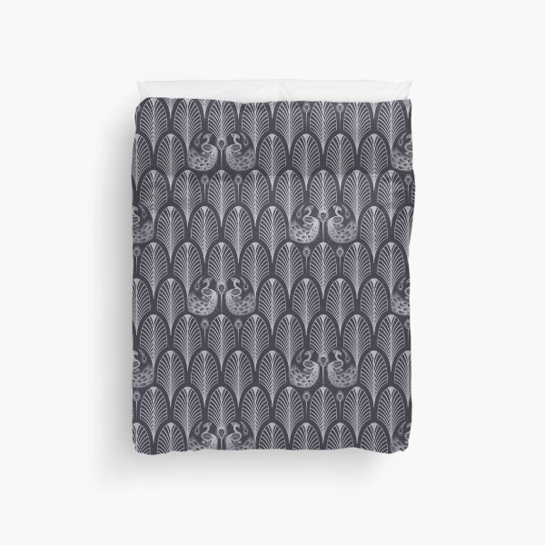 Item preview, Art deco peacock pattern designed and sold by RoofdogMedia.