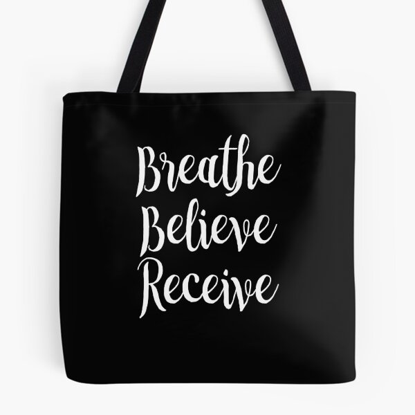 Item preview, Breathe Believe Receive V6 designed and sold by TeeTimeGuys.