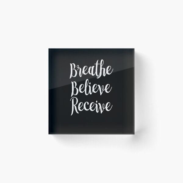 Item preview, Breathe Believe Receive V6 designed and sold by TeeTimeGuys.