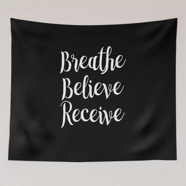 Item preview, Breathe Believe Receive V6 designed and sold by TeeTimeGuys.