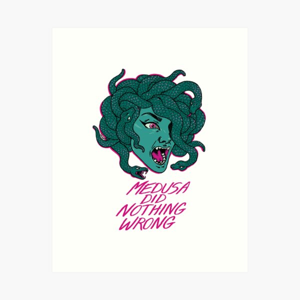 Item preview, MEDUSA DID NOTHING WRONG designed and sold by cesyapalmer.