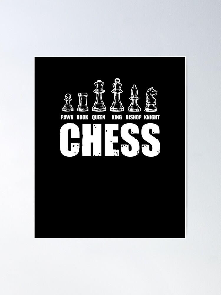 Checkmate Chess Pawn Queen V4 | Poster