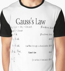 Gauss's Law, Physics, #Gauss's #Law, #GaussLaw, #Physics, #Physics2, #GeneralPhysics, #Document Graphic T-Shirt