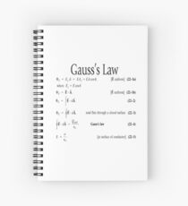 Gauss's Law, Physics, #Gauss's #Law, #GaussLaw, #Physics, #Physics2, #GeneralPhysics, #Document Spiral Notebook