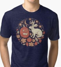 Halloween Friends | Autumn Palette Tri-blend T-Shirt