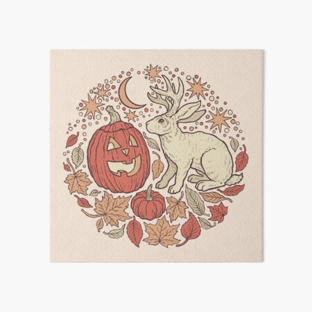 Halloween Friends | Autumn Palette Art Board Print