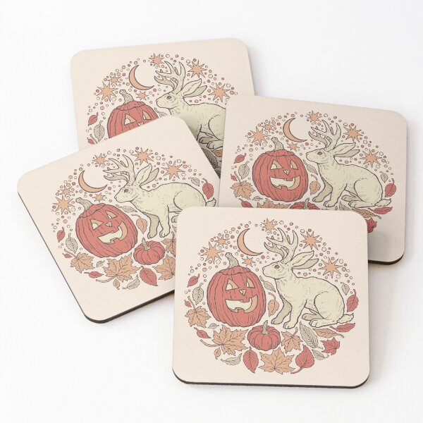 Halloween Friends | Autumn Palette Coasters (Set of 4)