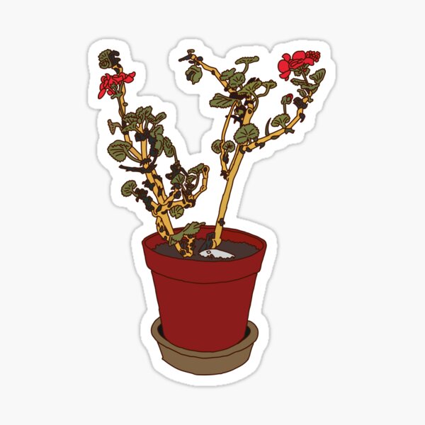 Geranium Sticker
