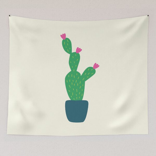 Item preview, Prickly Pear Cactus Illustration designed and sold by oneprettyprint.