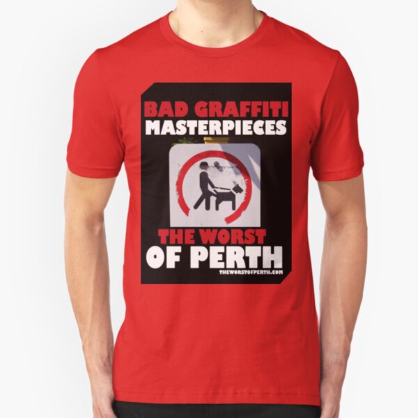 Bad Graffiti Masterpieces 2 Slim Fit T-Shirt