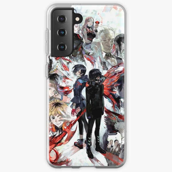 Etui téléphone Tokyo Ghoul Coque souple Samsung Galaxy