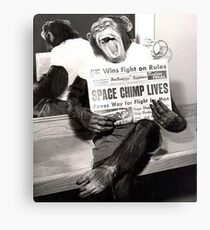 Space Chimp Canvas Print