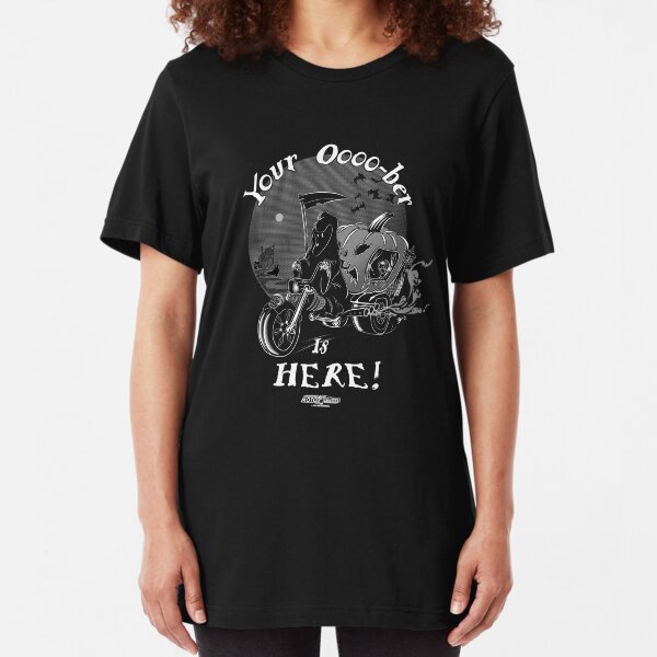 Your Oooo-ber Is Here! Slim Fit T-Shirt
