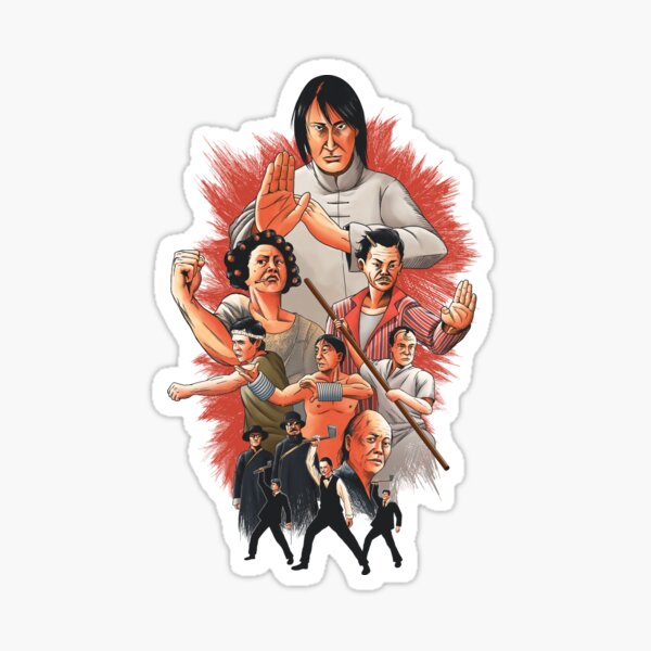 Kung Fu Hustle Stickers Redbubble