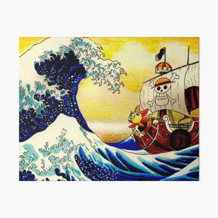 La grande vague de One Piece Impression rigide