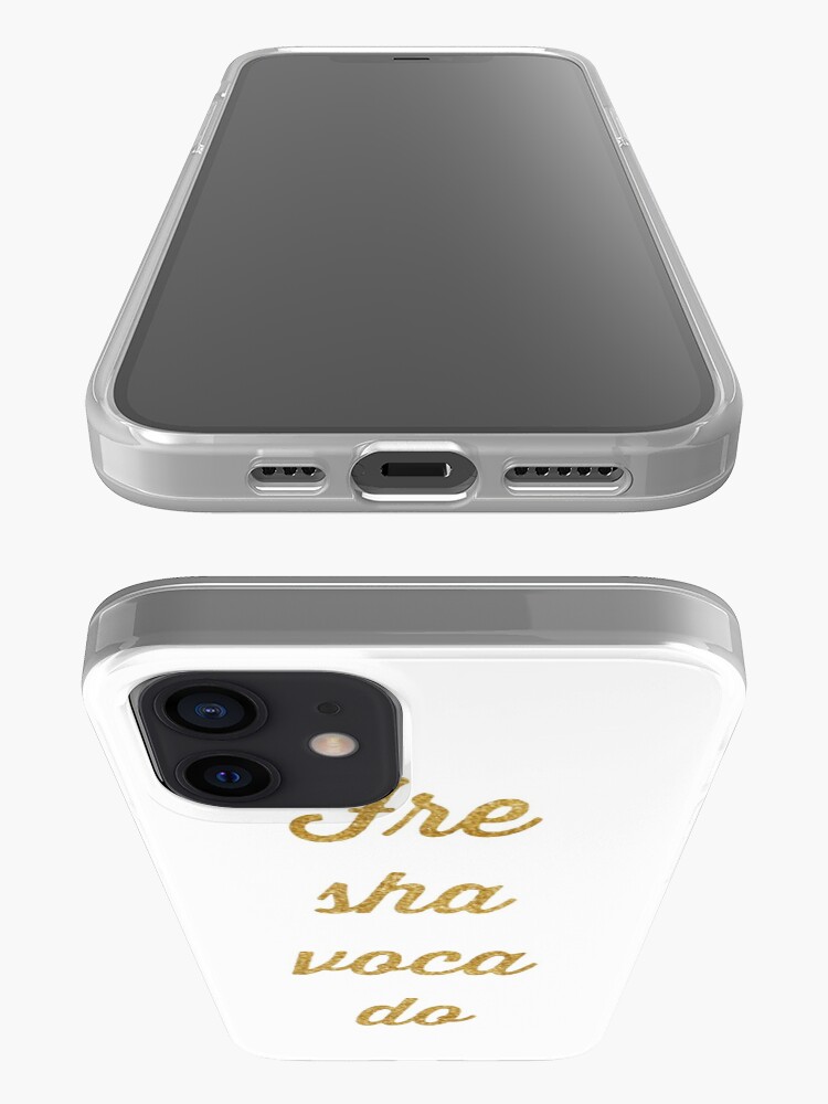 Alternate view of Fre sha voca do iPhone Case & Cover