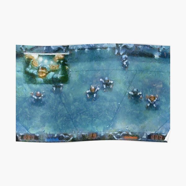 Speedball 2 retro painted pixel art Poster