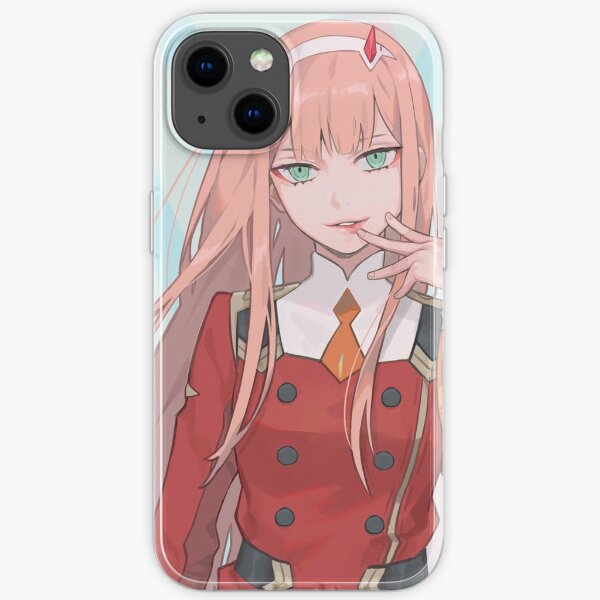 Zero Two (Liebling im franxx) iPhone Flexible Hülle